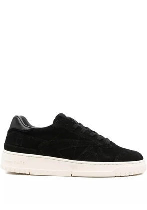 D.A.T.E. suede lace-up low-top sneakers - Black