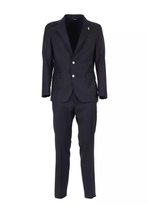 Tombolini notched-lapel single-breasted suit - Black