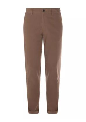 Incotex tailored-leg chinos - Brown