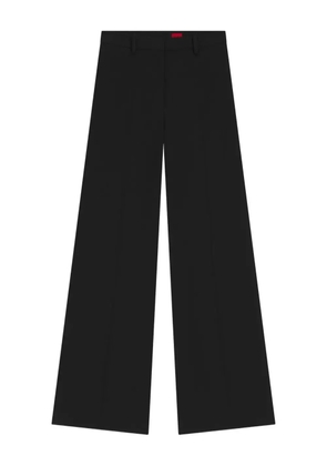 HUGO wide-leg trousers - Black