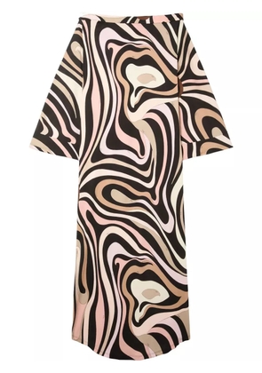 PUCCI marmo-print dress - Black
