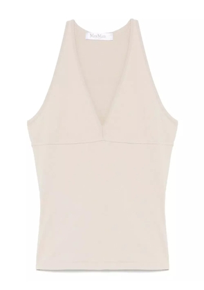 Max Mara v-neck top - Neutrals