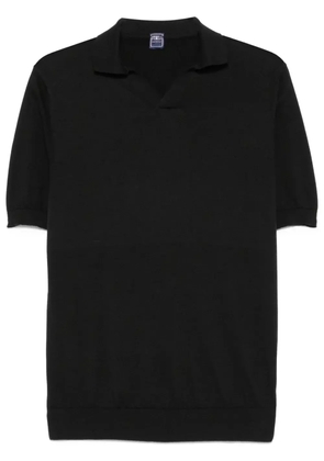 Fedeli Fuji polo shirt - Black