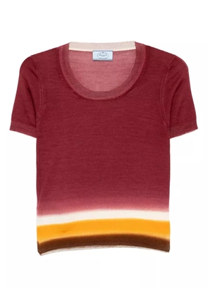 Prada Pre-Owned Dégradé top - Red