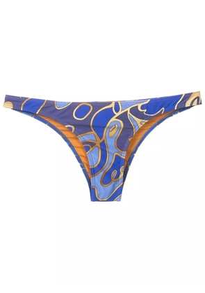 Lygia & Nanny graphic-print bikini - Blue