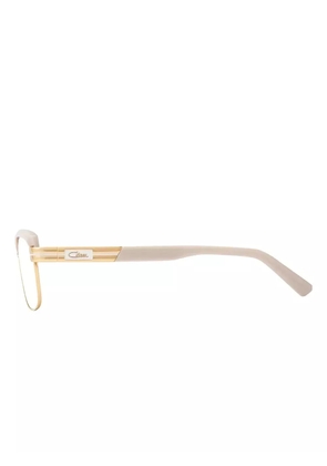 Cazal rectangle-frame glasses - Gold