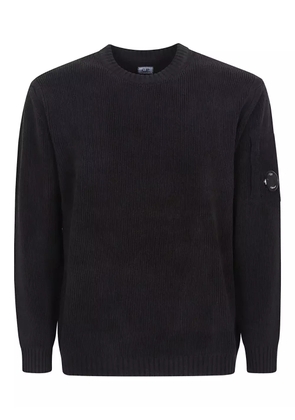 C.P. Company Lens-detail sweater - Black