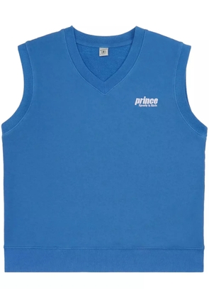 Sporty & Rich Prince Sport cotton vest - Blue