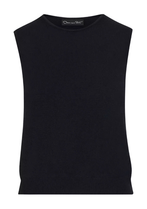 Oscar de la Renta sleeveless top - Blue