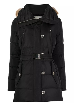 Michael Michael Kors belted puffer coat - Black