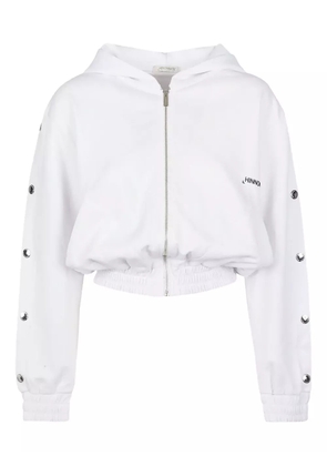 HINNOMINATE cropped sweatshirt - White