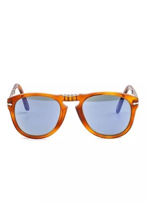 Persol folding round sunglasses - Brown