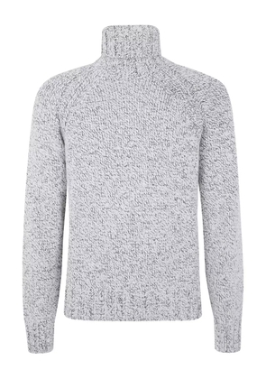 Zegna high-neck wool sweater - Grey