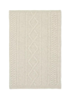 BOMPARD cable-knit ribbed snood - Neutrals