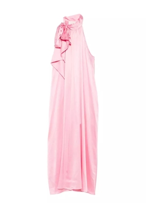 Danamé bow-detail draped dress - Pink