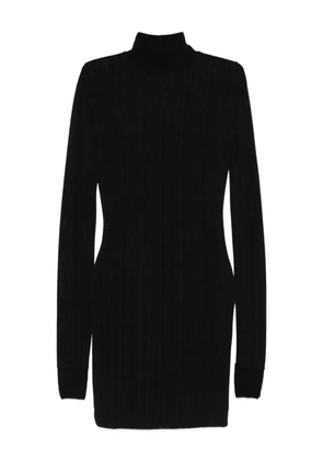 Amazuìn ribbed high-neck top - Black