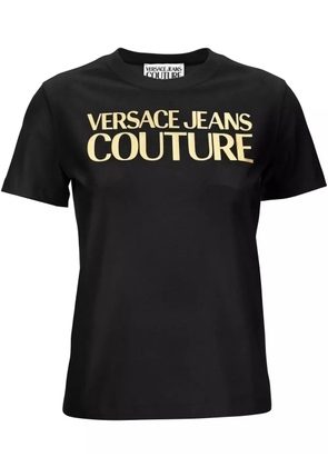 Versace Jeans Couture logo-print cotton T-shirt - Black