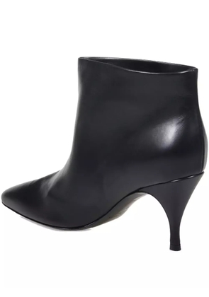 HERBERT LEVINE 80mm pointed-toe stiletto boots - Black