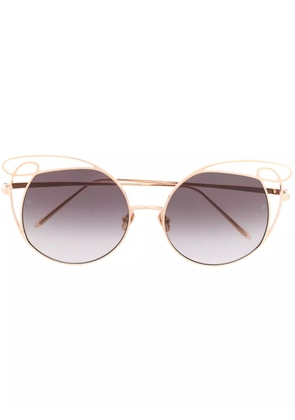 Linda Farrow Precious sunglasses - Gold