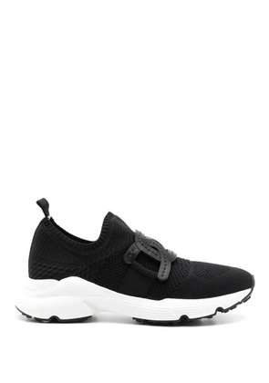 Tod's chain-link detail slip-on sneakers - Black