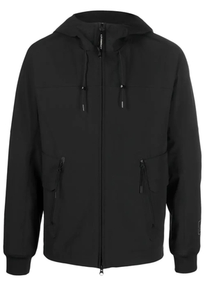 C.P. Company hooded zip-fastening jacket - Black