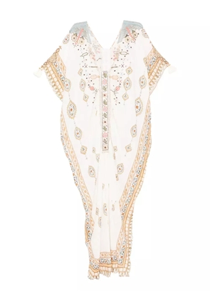 Camilla Ottoman Dynasty kaftan dress - Neutrals