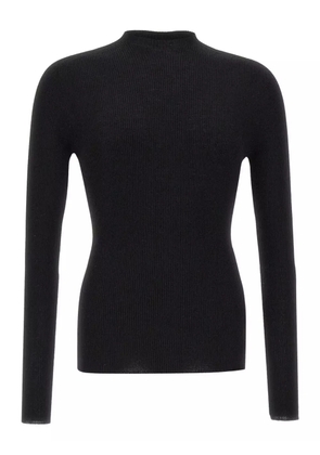 HELIOT EMIL Isotropy ribbed sweater - Black