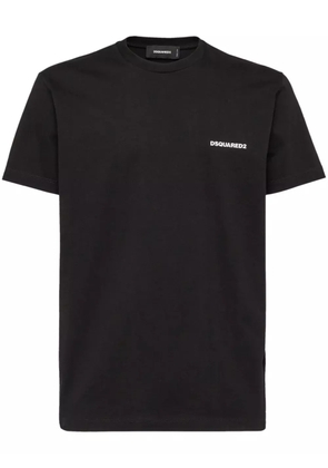 DSQUARED2 map-print cotton T-shirt - Black