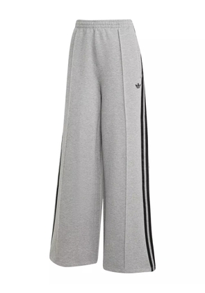 adidas logo-embroidery track pants - Grey