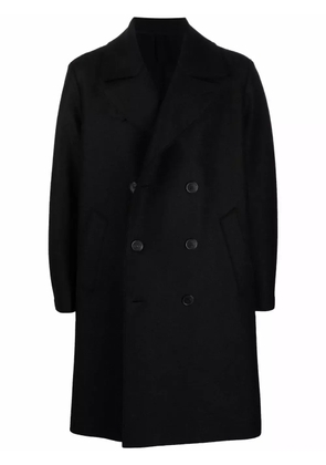 Harris Wharf London double-breasted tailored coat - Black