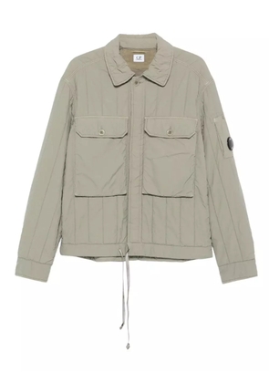 C.P. Company quilted flap-pocket jacket - Grey