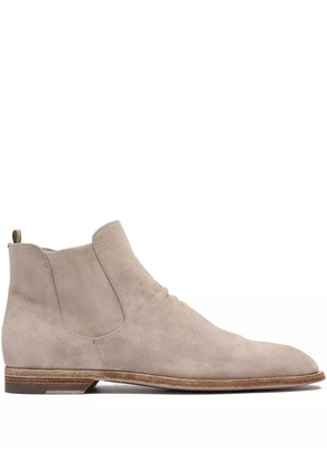 Officine Creative Sound suede Chelsea boots - Neutrals