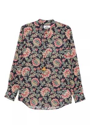 Vivienne Westwood floral-print shirt - Blue