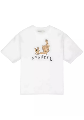 DOMREBEL Friendly T-Shirt - White