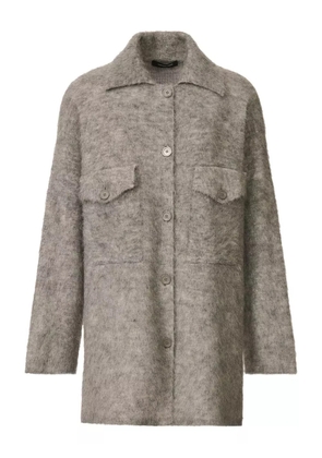 Fabiana Filippi buttoned collared cardigan - Grey