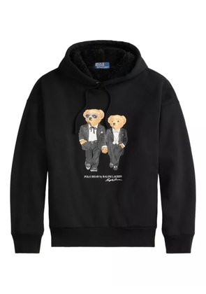 Polo Ralph Lauren Polo Bear high-pile hoodie - Black