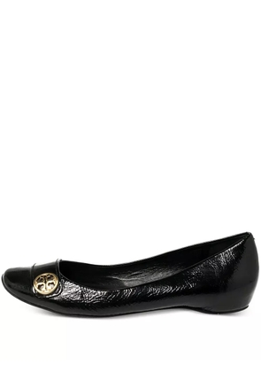 Tory Burch pre-owned Andi ballet flats - Black