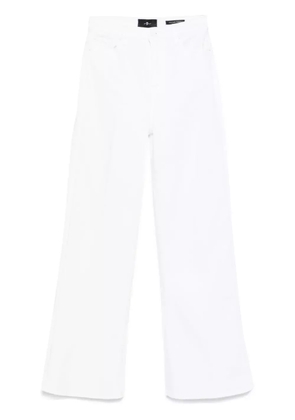 7 For All Mankind Ultra Highrise Jo jeans - White