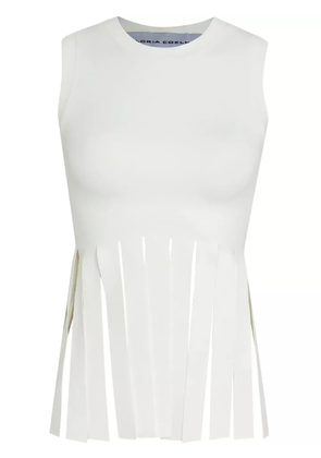 Gloria Coelho sleeveless top - White