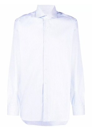 Barba stripe-print shirt - Blue