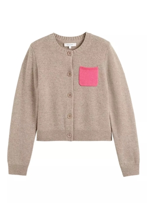 Chinti & Parker patch-pocket cardigan - Neutrals