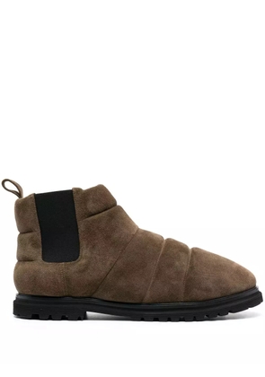 Nanushka quilted chelsea ankle boots - Green