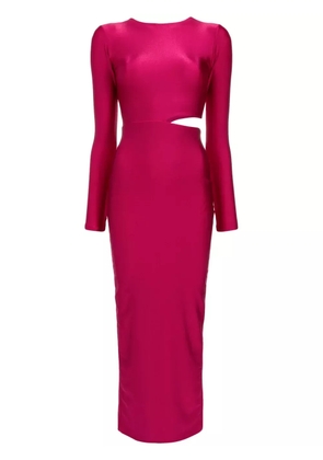 Lethicia Bronstein Sophia cut-out maxi dress - Pink