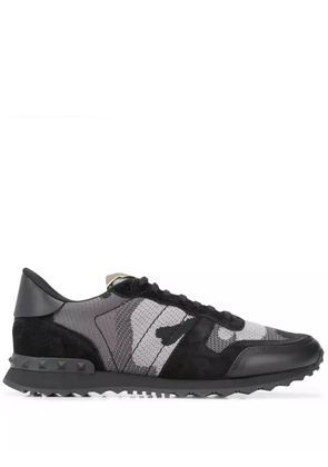 Valentino Garavani Camouflage Rockrunner sneakers - Black