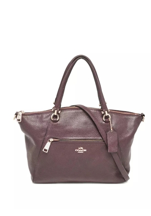 Coach Vintage leather shoulder bag - Purple