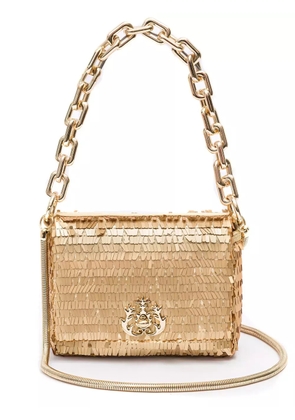 Isla Paetê Geórgia shoulder bag - Gold