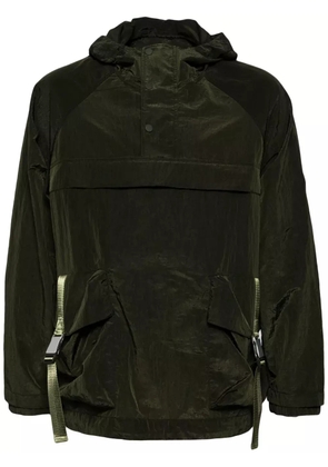 Spoonyard multi pocket long-sleeves windbreaker - Green