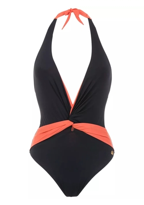 Brigitte panelled swimsuit - Blue