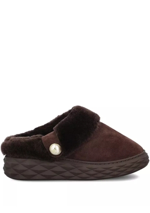 Jimmy Choo Diamond Maxi mules - Brown