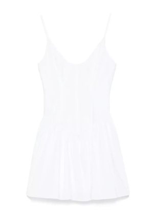 STAUD Dena dress - White